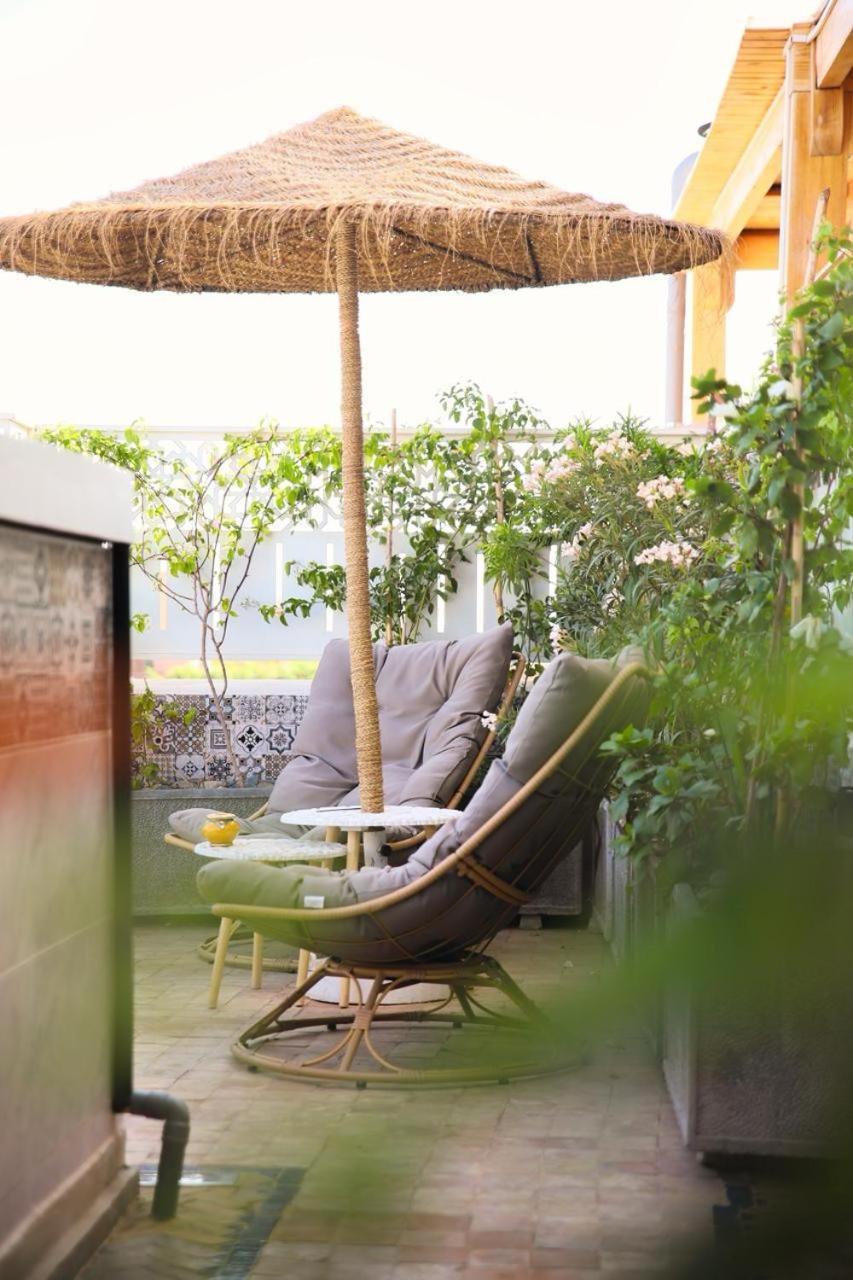 Riad & Spa Sous Le Soleil Chez Jerome Et Pamela Ch Marrakchi 马拉喀什 外观 照片
