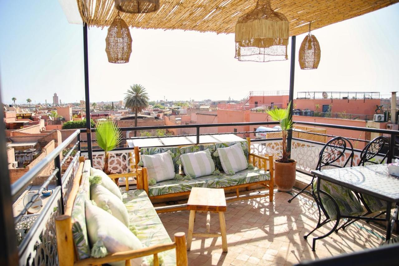 Riad & Spa Sous Le Soleil Chez Jerome Et Pamela Ch Marrakchi 马拉喀什 外观 照片